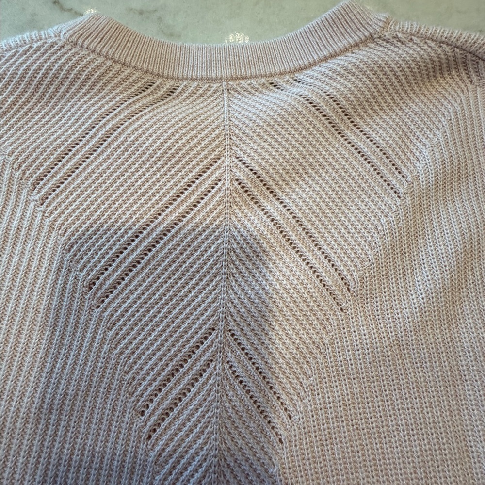 LULULEMON LAVENDER HAZE SWEATER!! Gorgeous details and quality! S - Picture 6 of 7